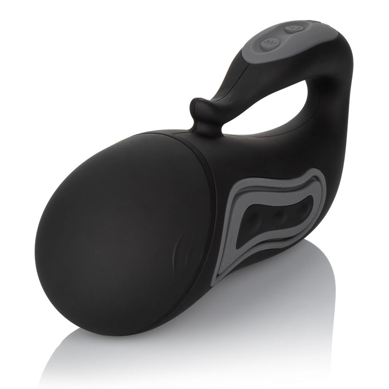 CalExotics Optimum Power Rechargeable Grip-N-Stroke - Automatic Stroker Masturbator - Canister Masturbation Cup