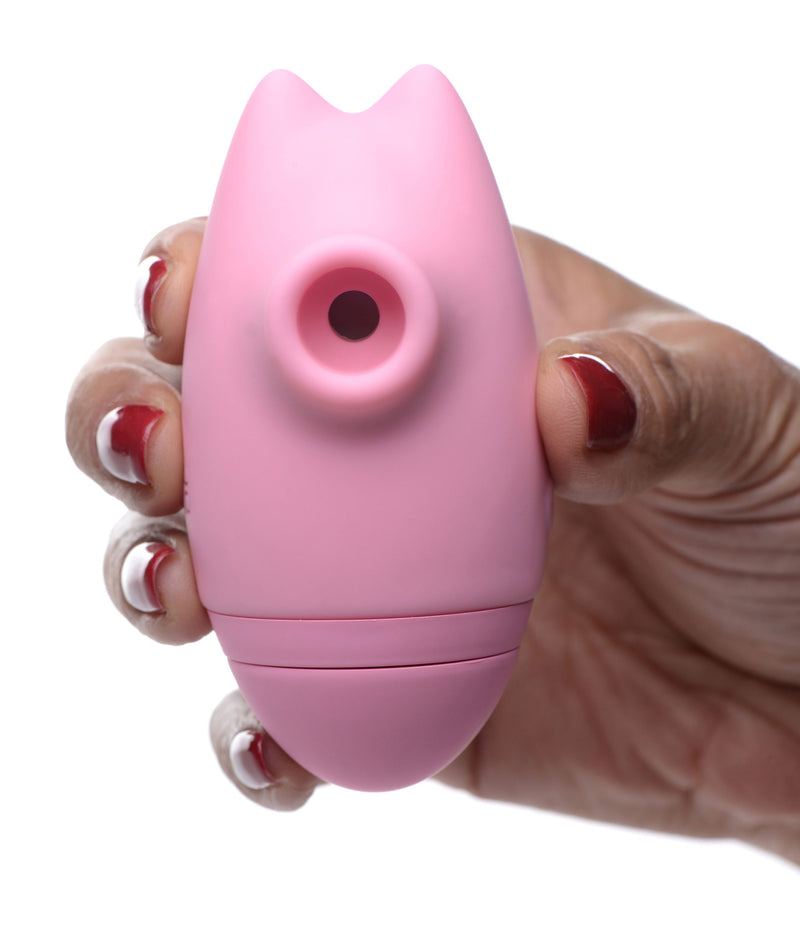 XR Brands Shegasm Kitty Licker 5x Triple Clit Stimulator - Pink