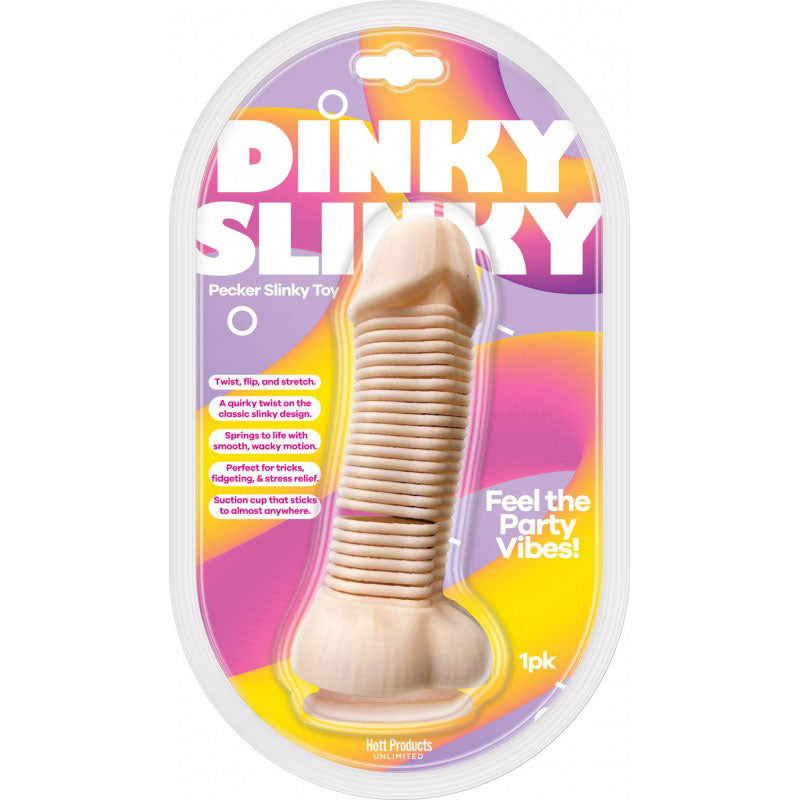 Hott Products Dinky Slinky Pecker Spring Toy With Suction Cup