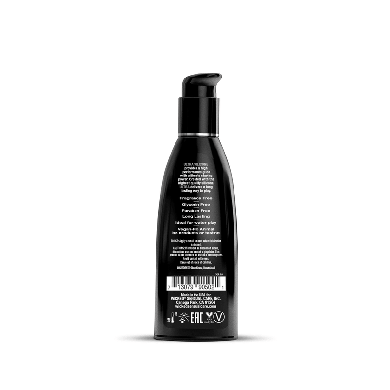 Wicked Sensual Care Ultra Silicone Lubricant - 2 Fl. Oz.