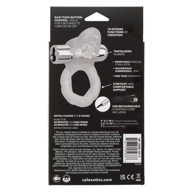 CalExotics Nubby Lover's Delight Rechargeable