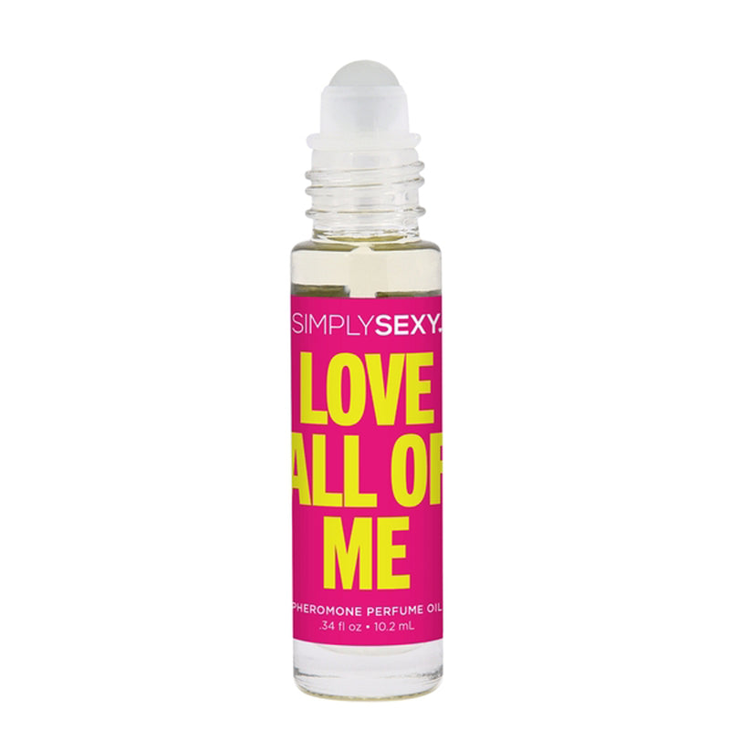 Classic Brands Simply Sexy Pheromone Perfume Oil Love All of Me Roll on .34 Oz