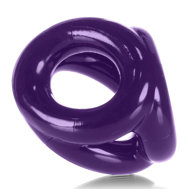 Oxballs Tri Sport 3 Ring Sling Atomic Jock - Eggplant