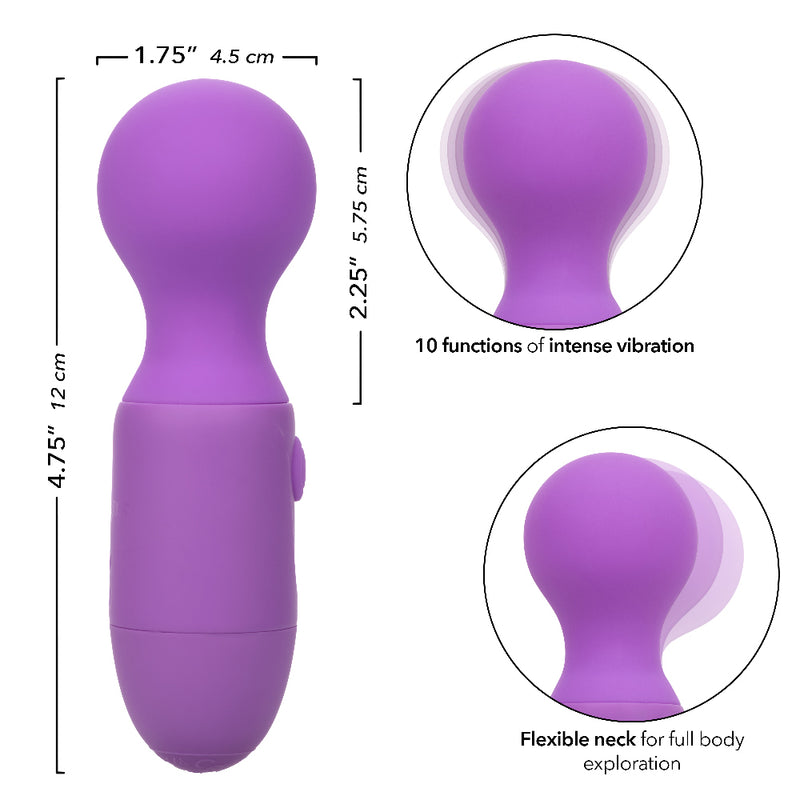 CalExotics First Time Rechargeable Massager - Purple