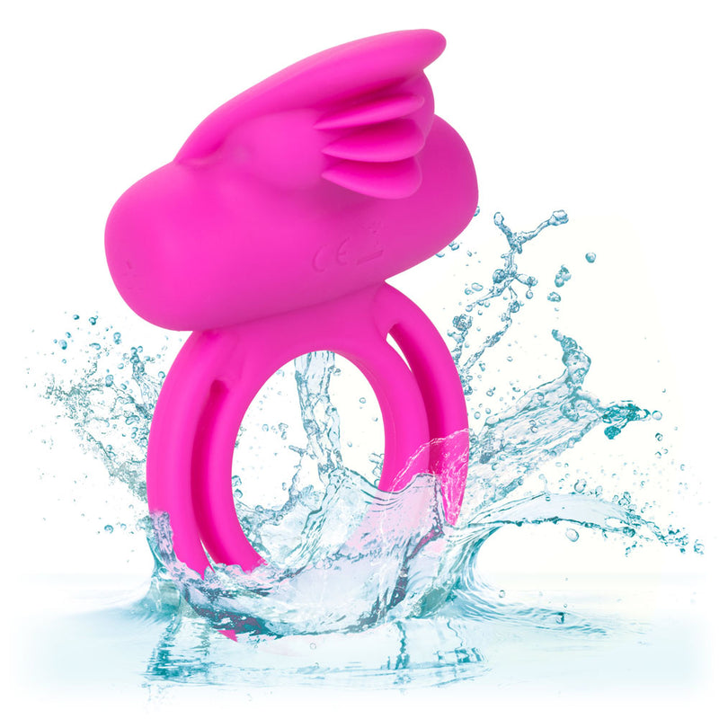 CalExotics Silicone Rechargeable Dual Clit Flicker Enhancer