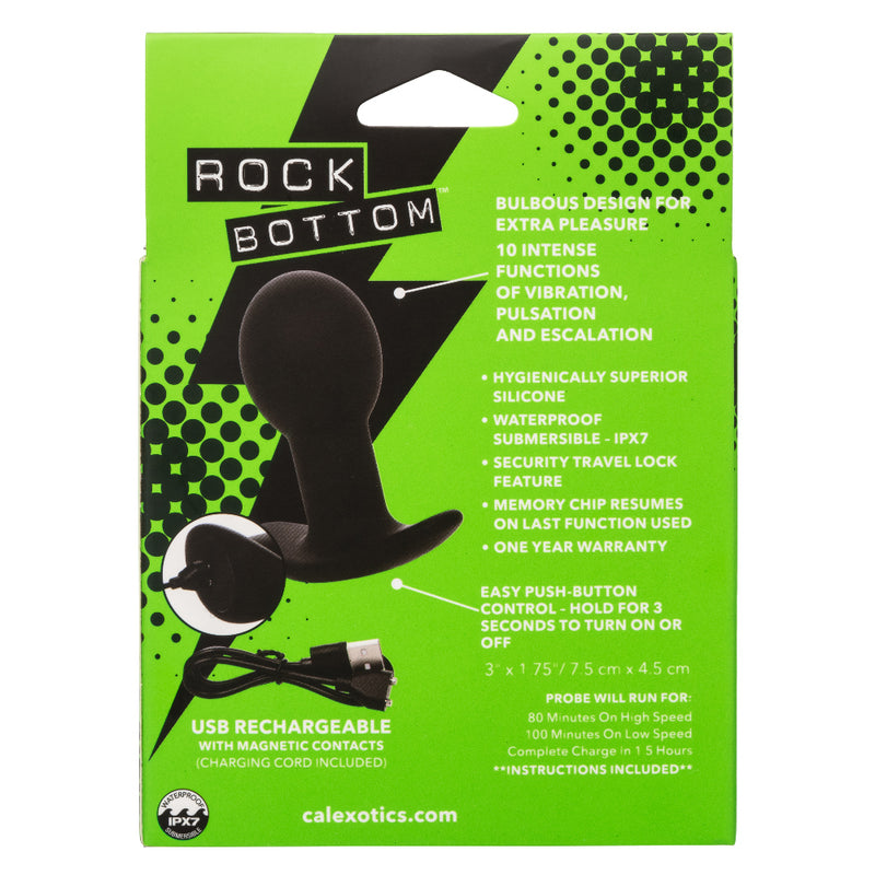 CalExotics Rock Bottom Pop Probe - Black