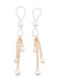 "Pearl Nipple Ties - Gold/white SS09858"