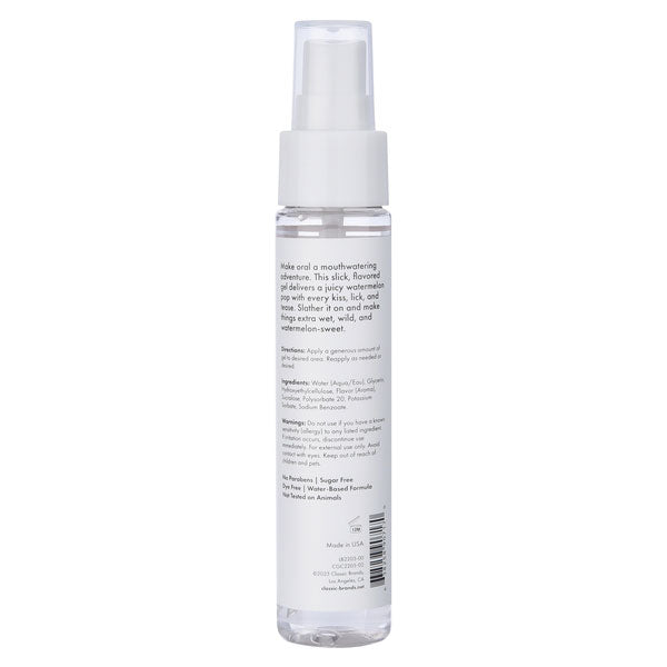 Classic Brands Blow Me Watermelon Oral Sex Gel - 2oz