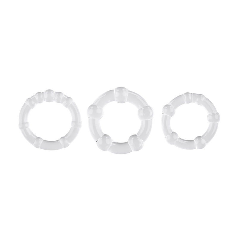 Evolved Novelties Erection Rings - Clear