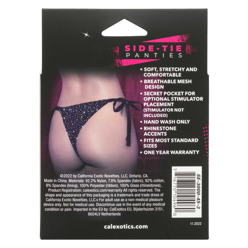 CalExotics Radiance Side-Tie Panties - Black