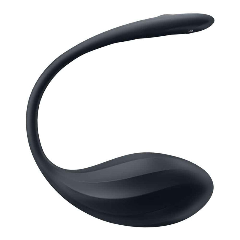 Satisfyer Ribbed Petal Connect App - Black