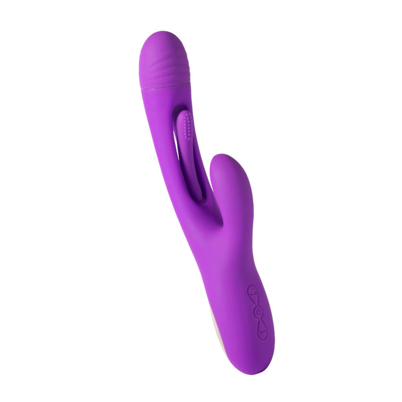 Honey Play Box Bora - Rabbit Tapping G-Spot Vibrator - Purple