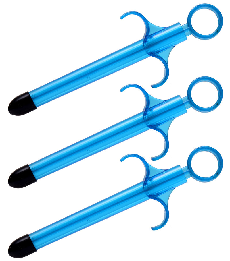 XR Brands Lubricant Launcher Set of 3 - Blue