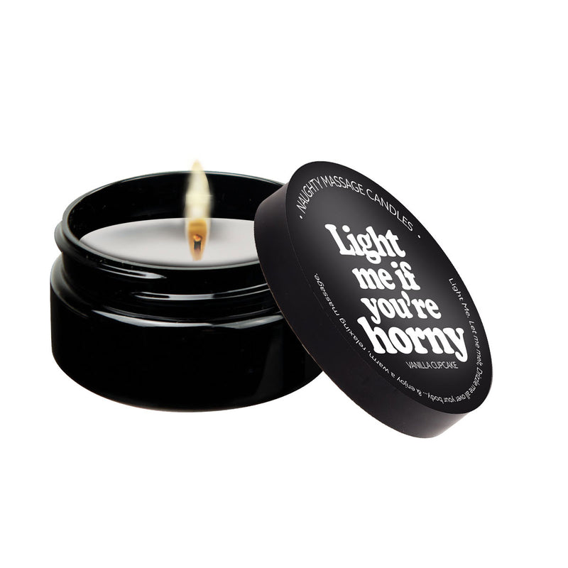 Kama Sutra Light Me if You're Horny - Massage Candle - 2 Oz - Vanilla