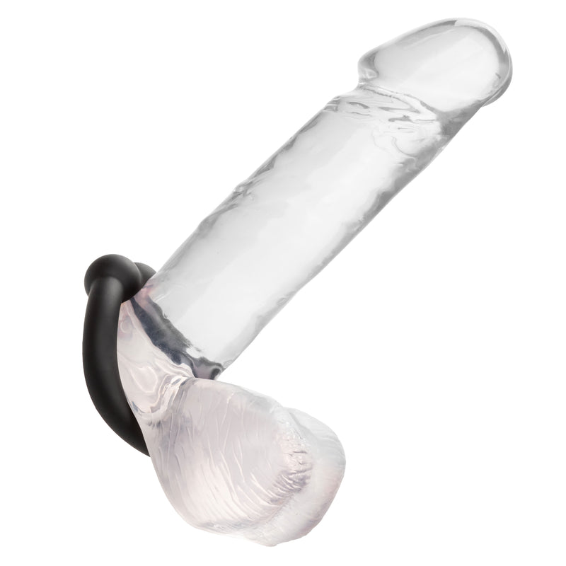 CalExotics Alpha Liquid Silicone Muscle Ring - Black