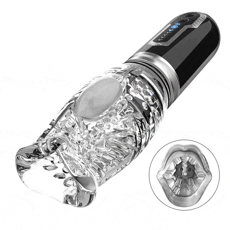The Male Rose 3 - Automatic Stroker Masturbator - Canister Masturbation Cup