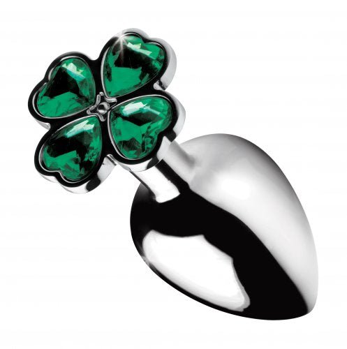 XR Brands Lucky Clover Gem Anal Plug - Large