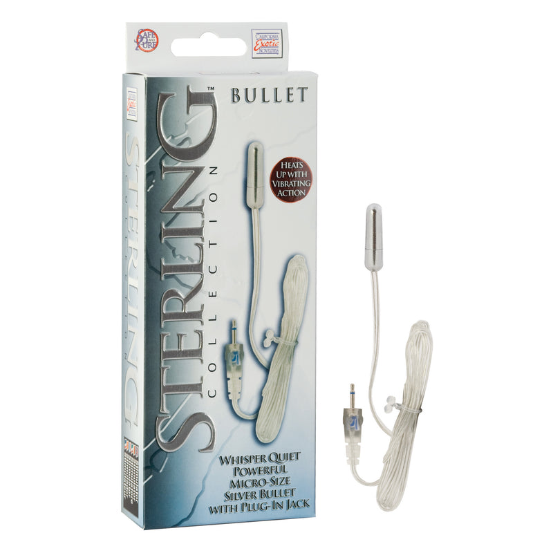 CalExotics Sterling Collection Micro Silver Bullet