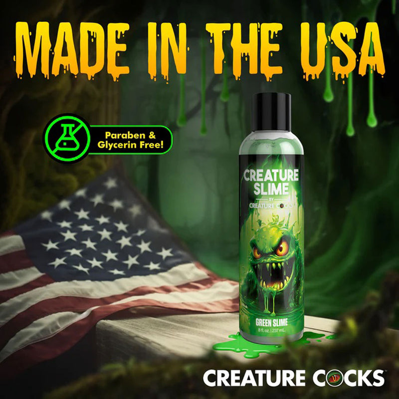 XR Brands 8oz Creature Slime Green Slime Water-Based - Lubricant