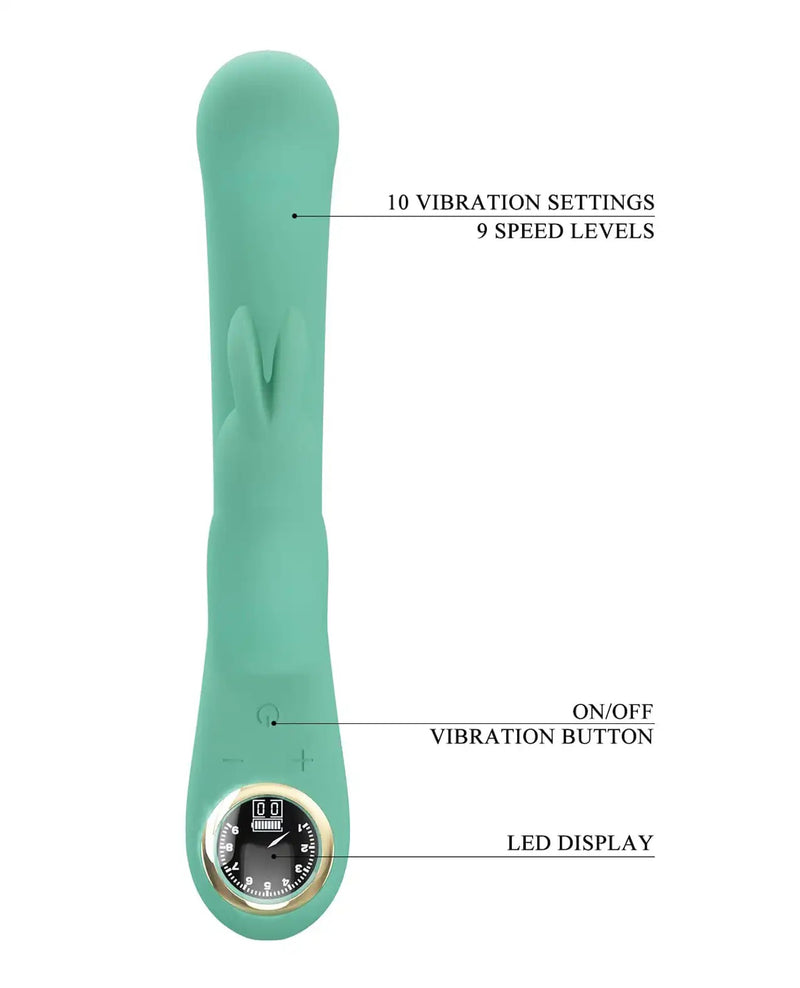Pretty Love Lamar - Led Digital Display Rabbit - Turquoise