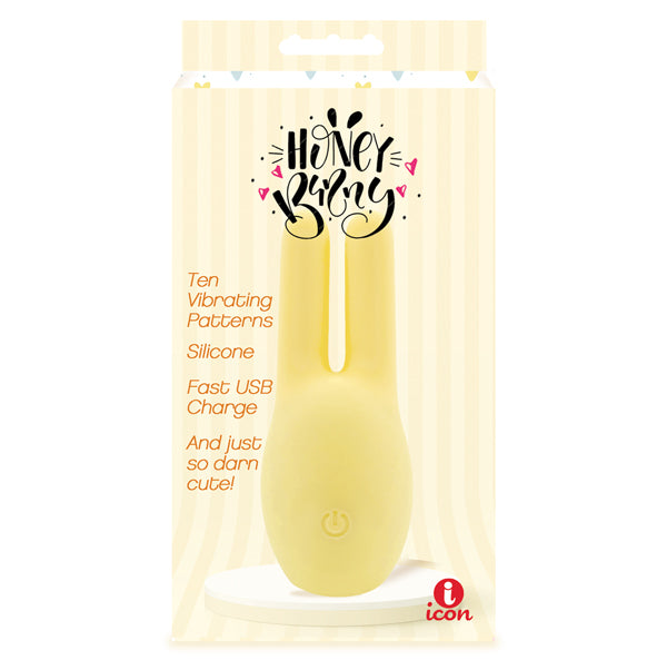 Icon Brands Buzzy Buddies Honey Bunny - Yellow