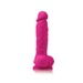 "Colours Pleasures Vibrating 5 Dildo - Pink NSN-0402-24"