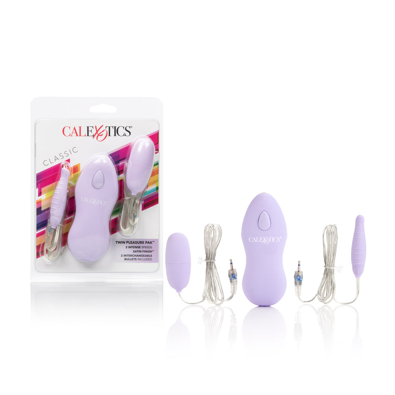 CalExotics Twin Pleasure Pak - Purple
