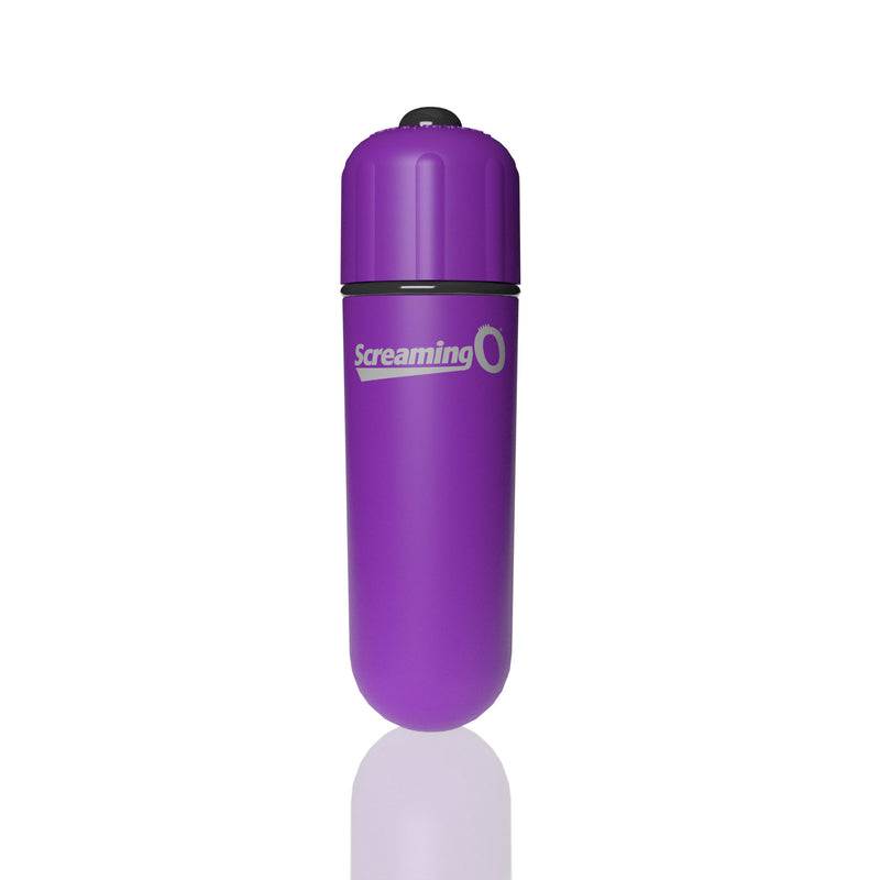 Screaming O Screaming O 4t - Bullet - Super Powered One Touch Vibrating Bullet - Grape