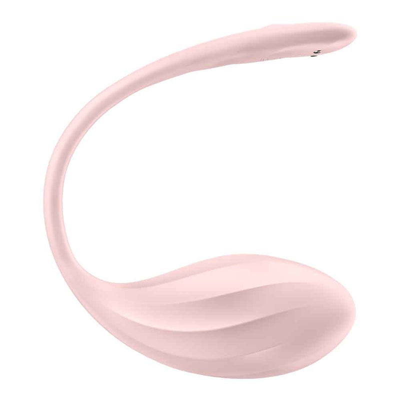 Satisfyer Ribbed Petal Connect App - Rose