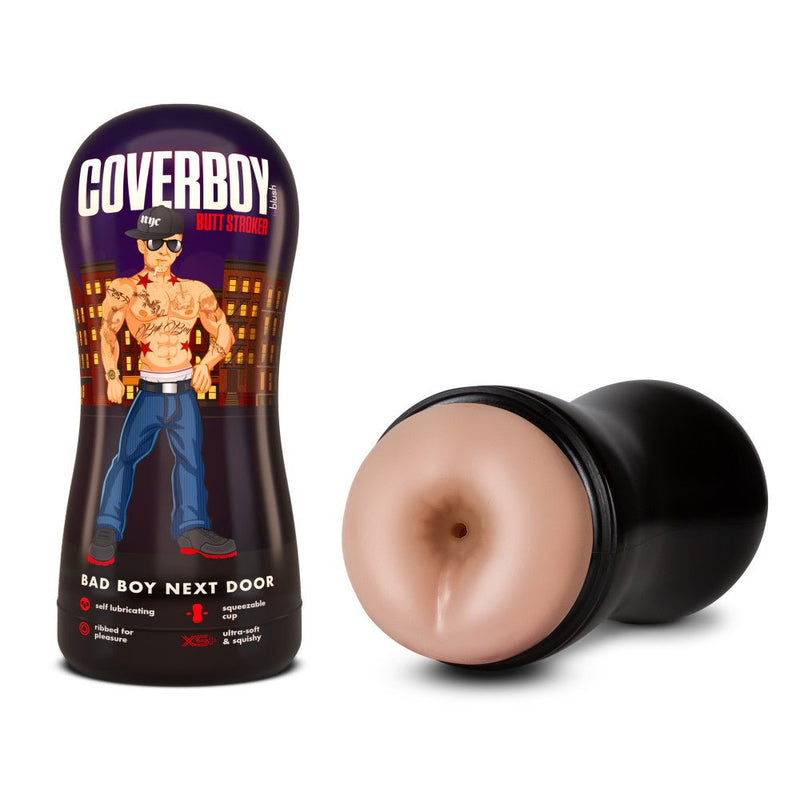 Coverboy Bad Boy Next Door Self Lubricating Realistic Beige Masturbator / Stroker