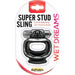 "Wet Dreams Super Stud Sling - Black HTP2935"