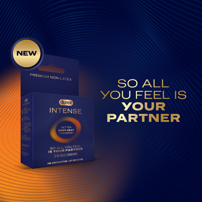Paradise Marketing Durex Intense Nitrile Condoms 3 Pack