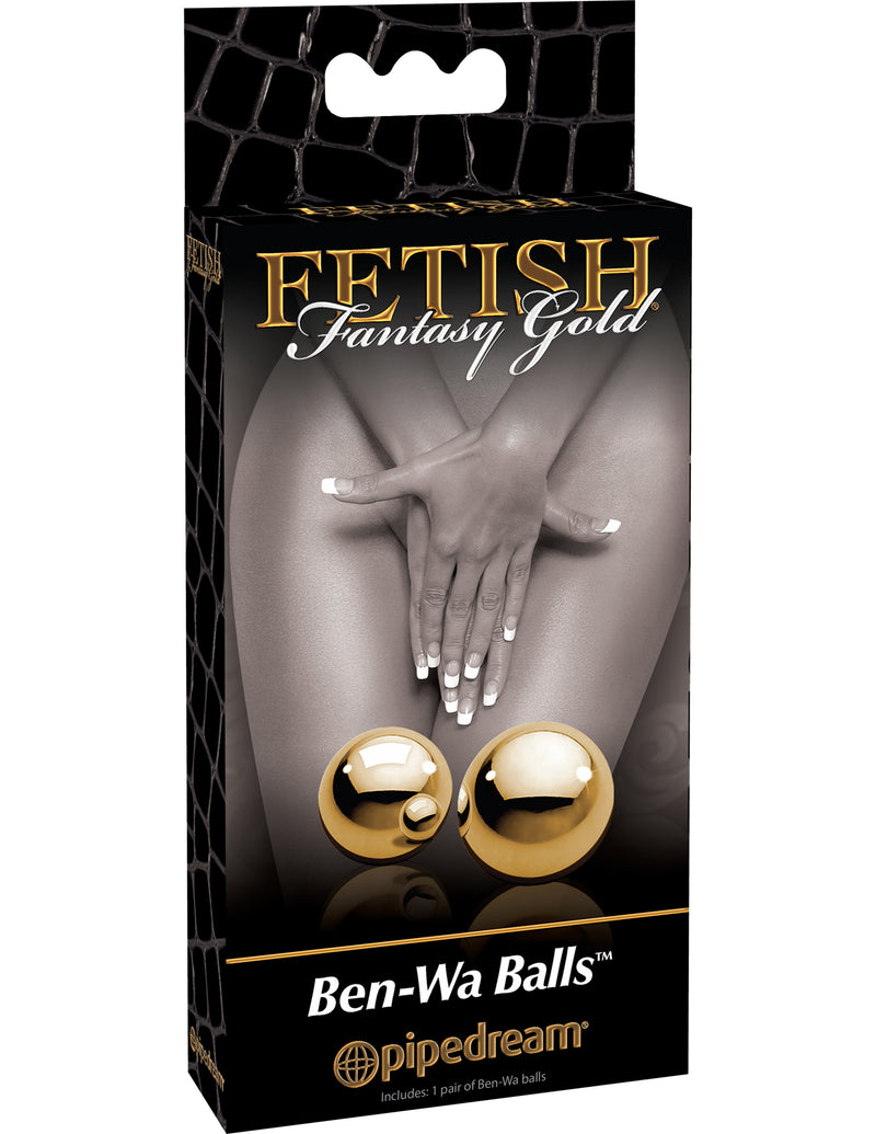 Pipedream Fetish Fantasy Gold Ben-Wa Balls - Gold