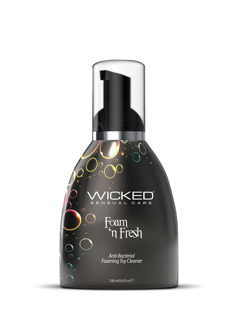 Wicked Sensual Care Foam 'N Fresh Anti-Bacterial Foaming Toy Cleaner - 8 Fl. Oz.