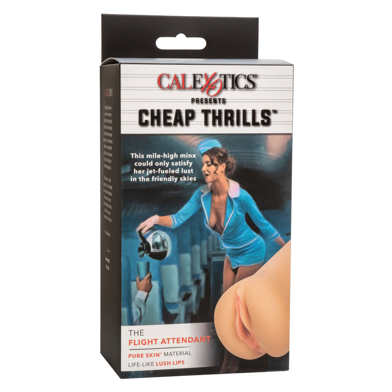 CalExotics Cheap Thrills The Flight Attendant - Stroker Masturbator - Realistic Pocket Pussy