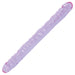 "Crystal Jellies 18 Inch Double Dong - Purple DJ0287-06"