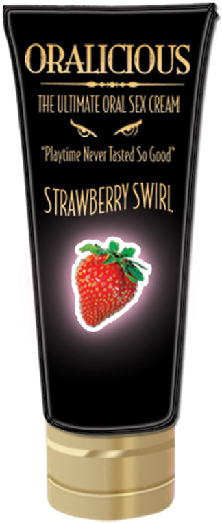 Hott Products Oralicious - Strawberry Swirl - 2 Fl. Oz.