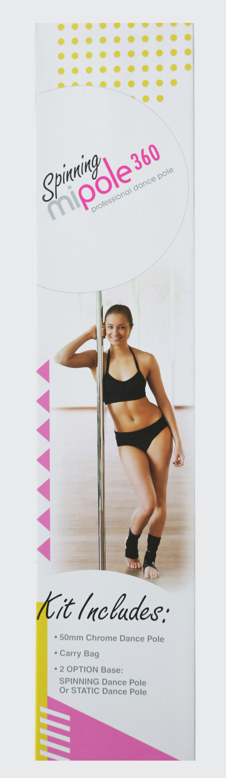 Mipole Mipole 360 Spinning Professional Dance Pole