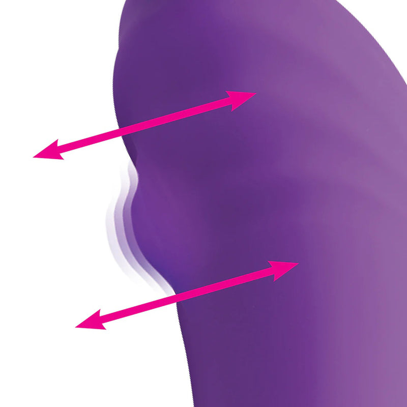 Curve Toys 5x G-Charm Moving G-Spot Bead Mini Vibe - Violet