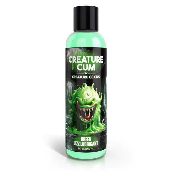 XR Brands Creature Cum Green Water-Based Lubricant 8oz