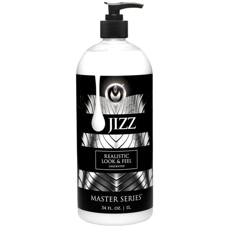 XR Brands Jizz Unscented Water-Based Lube - 34oz