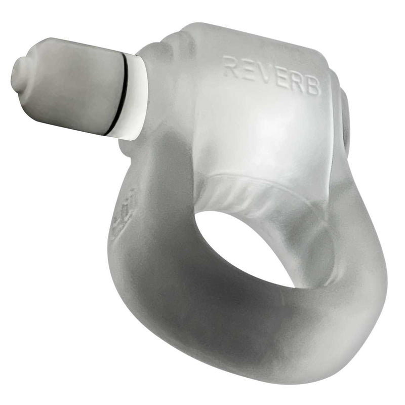 Oxballs Glowdick Cockring With Led - Clear Ice