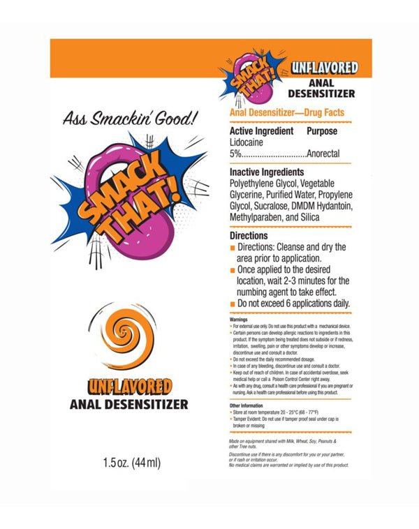 Little Genie Smack That Anal Desensitizer Unflavored 1.5oz