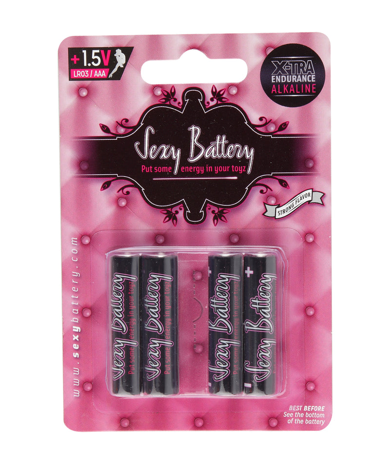 Sexy Batteries Sexy Battery AAA - 4 Pack