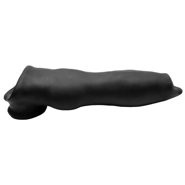 Oxballs Fido Velvet Smooth Beast Cocksheath - Black