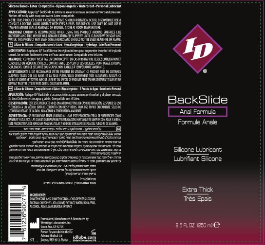 I.D. Lubricants ID Backslide Silicone Lubricant 8.5 Oz