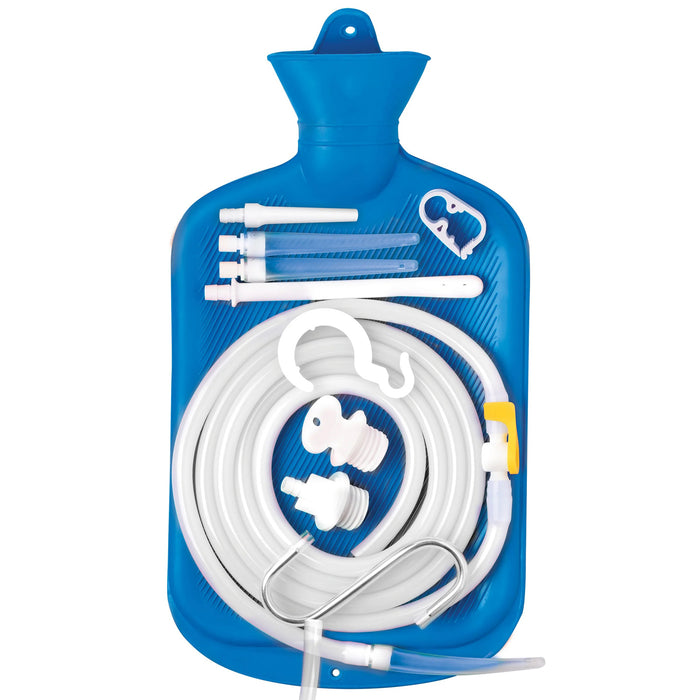 "Deluxe Shower Enema Kit - Blue CS-AH319"