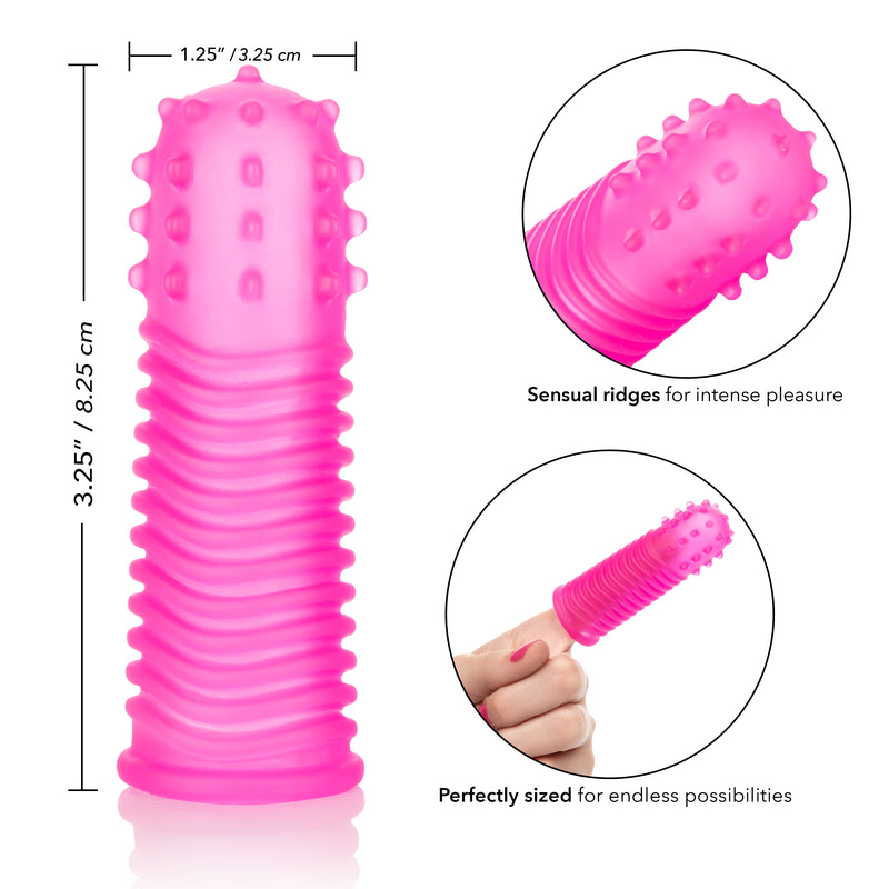 CalExotics Intimate Play Finger Tingler - Pink