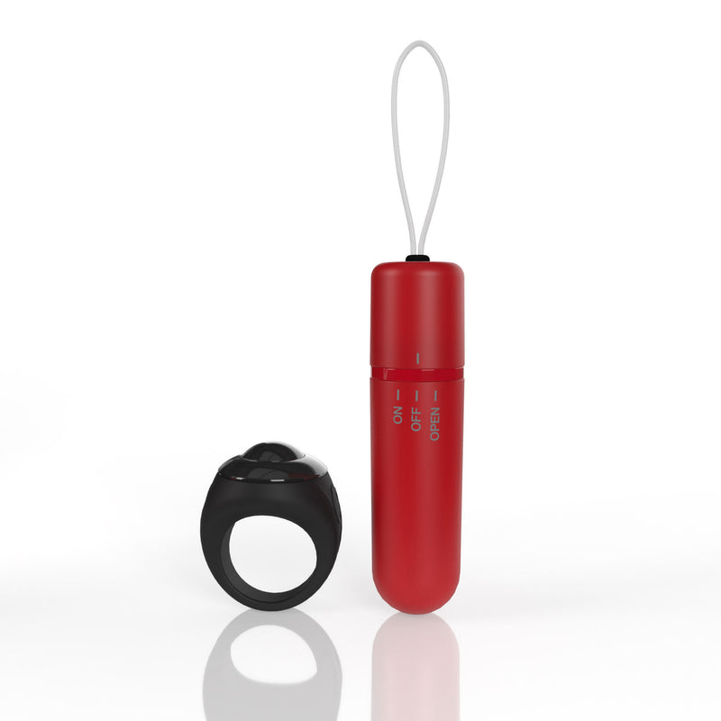 Screaming O Screaming O 4t - Vibrating Panty Set With Remote Control Ring - Red