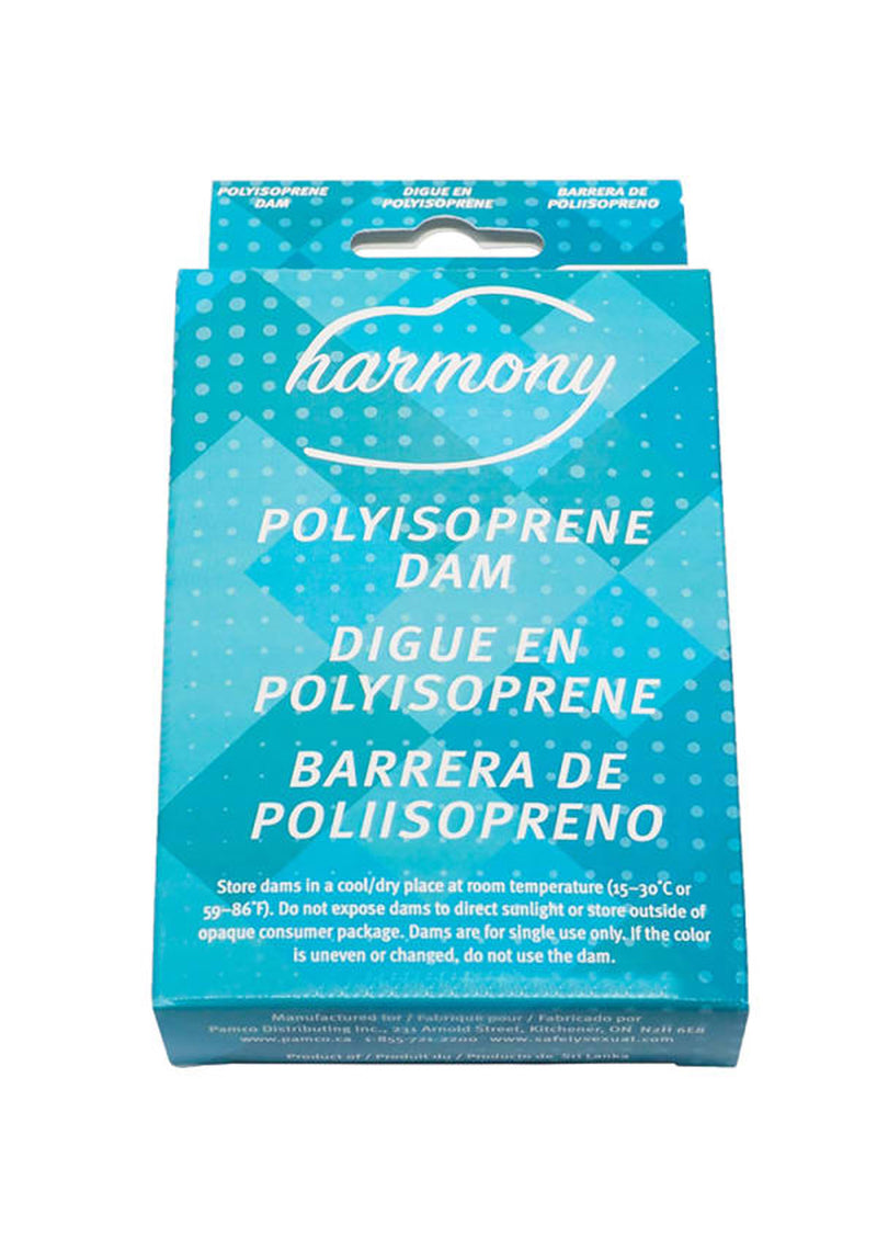 Paradise Marketing Harmony Polyisoprene Dam 6 Count